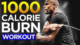 Floyd Mayweather 1000 Calorie Burn Jump Rope Workout