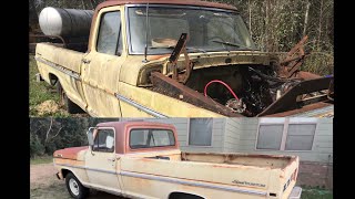 F100 First Start With Holley Sniper Efi And Hyperspark Ignition