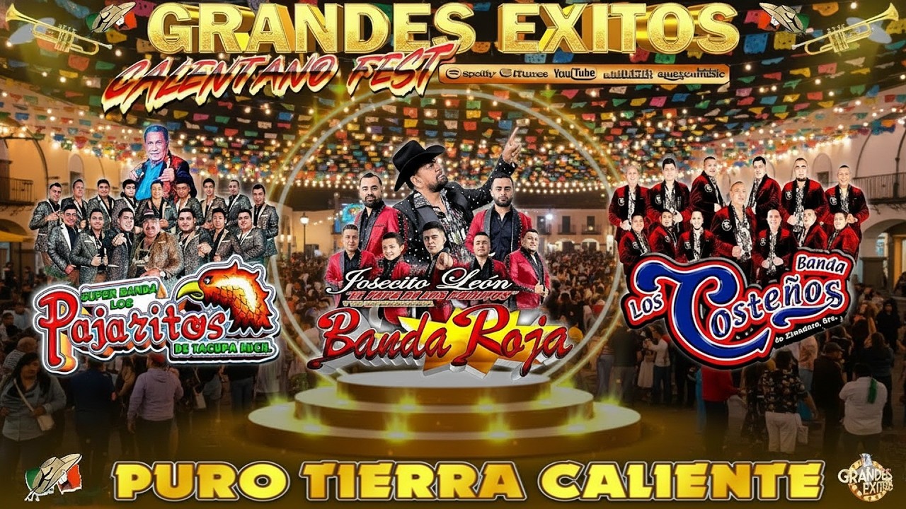 Banda Roja ft Los Pajaritos De Tacupa ft Banda Los Costeños 🔥 Calentano Mix - Tierra Caliente