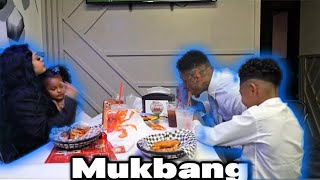 Bluface GOES TO King Of Crabs For FATHERS DAY W/ Jaidyn Alexxis &amp; Their Kids (MUKBANG)
