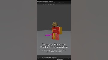 Day 7 of making a Duck asym game #devlog  #roblox  #asymmetricalhorror  #forsaken  #robloxstudio