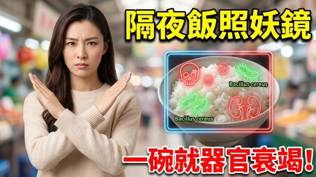 電鍋保溫過夜＝養毒素！這3個剩飯習慣，正把長輩送進ICU！