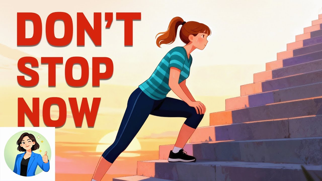 Don’t Give Up When Life It’s Hard | Motivational video | English Podcast for Beginners (A1-A2)