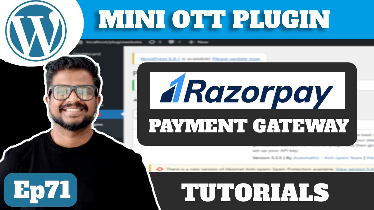 Ep71 - Mini OTT Wordpress Plugin Tutorial - YouTube