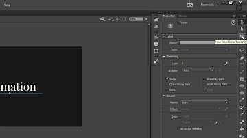 Easy text animation - Basic [Tamil]  Learn Animate CC - 02