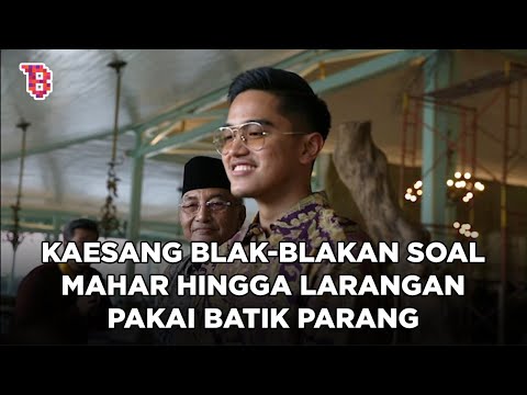 Kaesang Pangarep blak-blakan cerita soal persiapan pernikahannya | NEWSFLASH