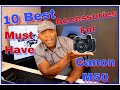 10 Best Must Have Canon M50 Accessories