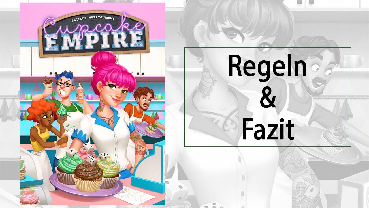 Cupcake Empire Brettspiel Rezension / Regel / Fazit Ludonova Games
