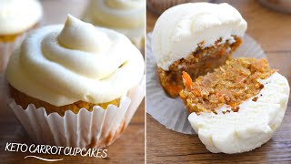 Keto Carrot Cake Recipe | Keto Carrot Cake Cupcakes