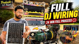 DJ Wiring Full Process | Ahuja Setup & Low Bass Fix