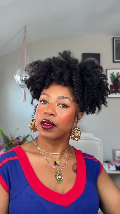  High Puff Natural Hairstyle - YouTube