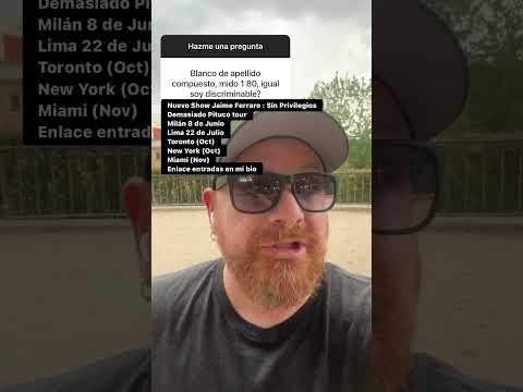 Blanco de apellido compuesto, mido 1 80, igual soy discriminable?