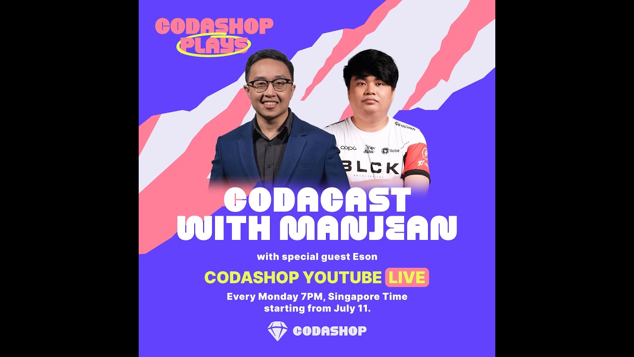 Codacast Episode 5: Codashop Plays with Eson - YouTube