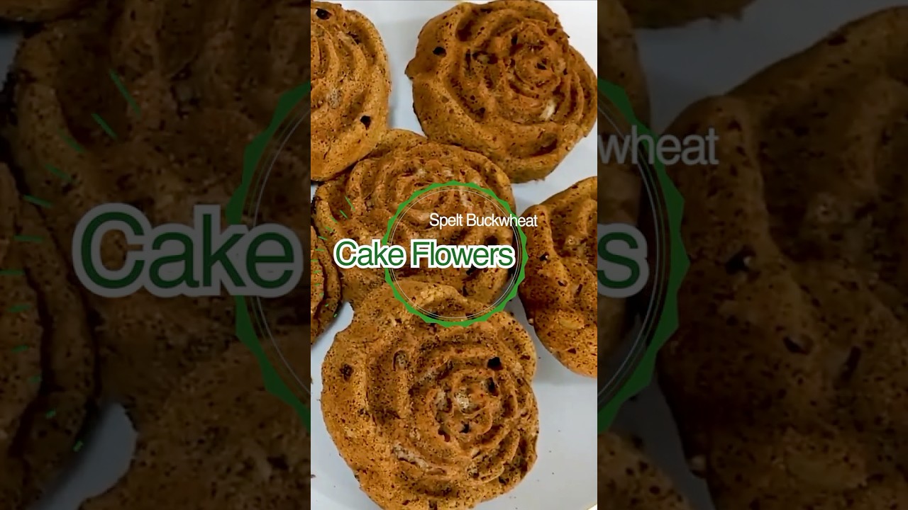 SASSY One Bowl Cake - All Natural COCONUT, BUCKWHEAT | Cake With SPELT Flour Recipe 