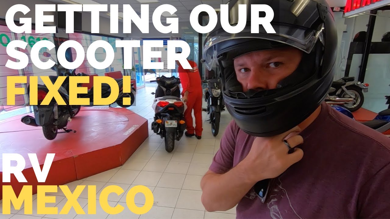 Xmax 300 Repair in Teotihuacan Travel Vlog | RV Life in Mexico