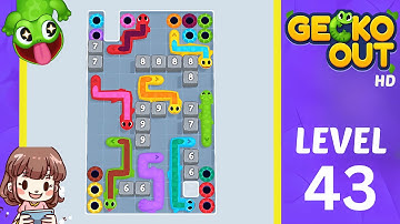 Gecko Out Level 43 Solution Walkthrough