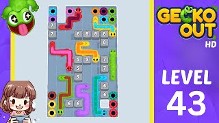Gecko Out Level 43 Solution Walkthrough
