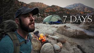 7 Days Solo Winter Camping in the Cederberg Mountains || Day 1 - 4