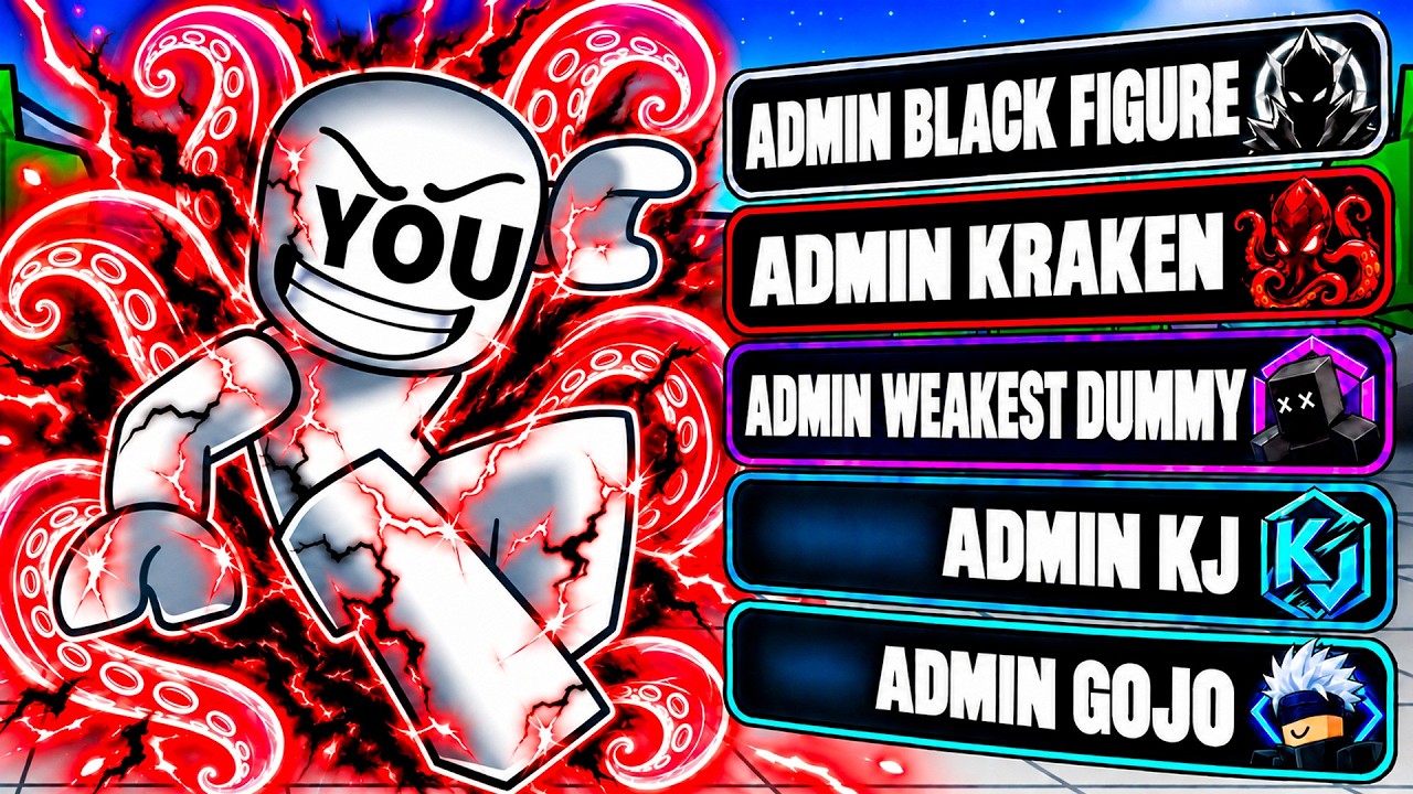 YOU Unlocked OP ADMIN MOVESETS in Strongest Battlegrounds..