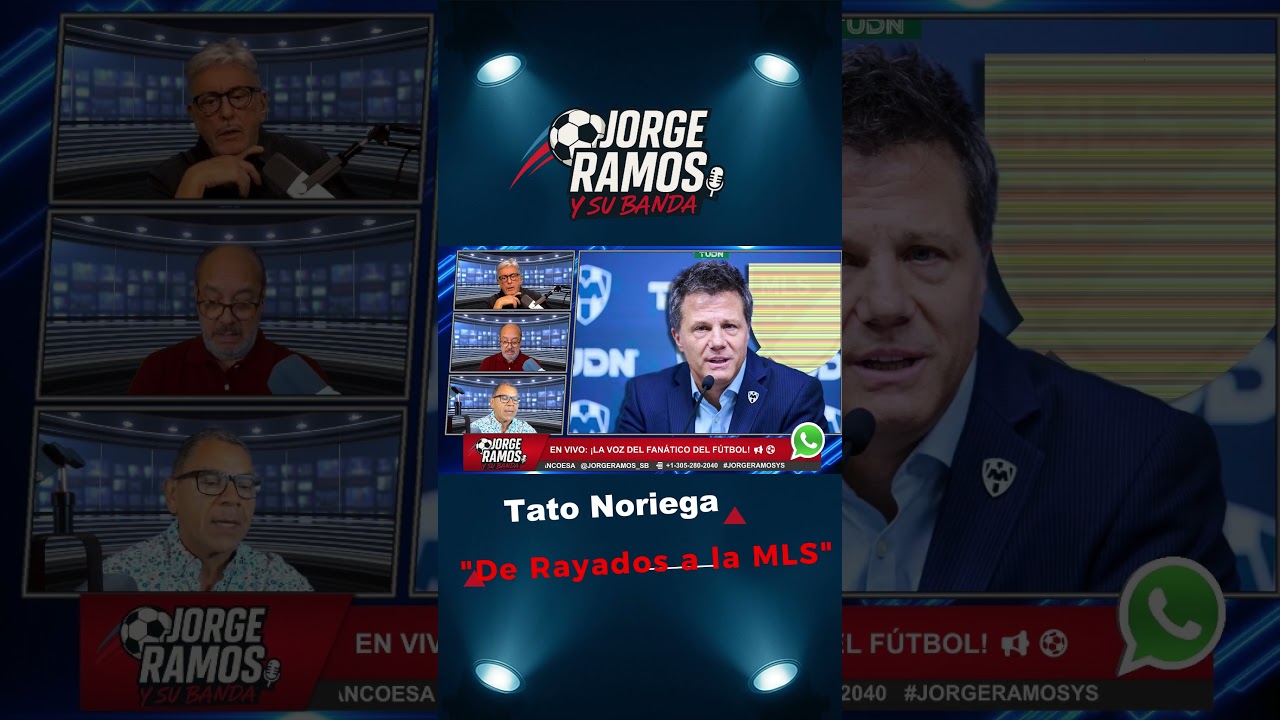 🚨Tato Noriega cambia la Liga MX por la MLS y prepara nueva aventura.