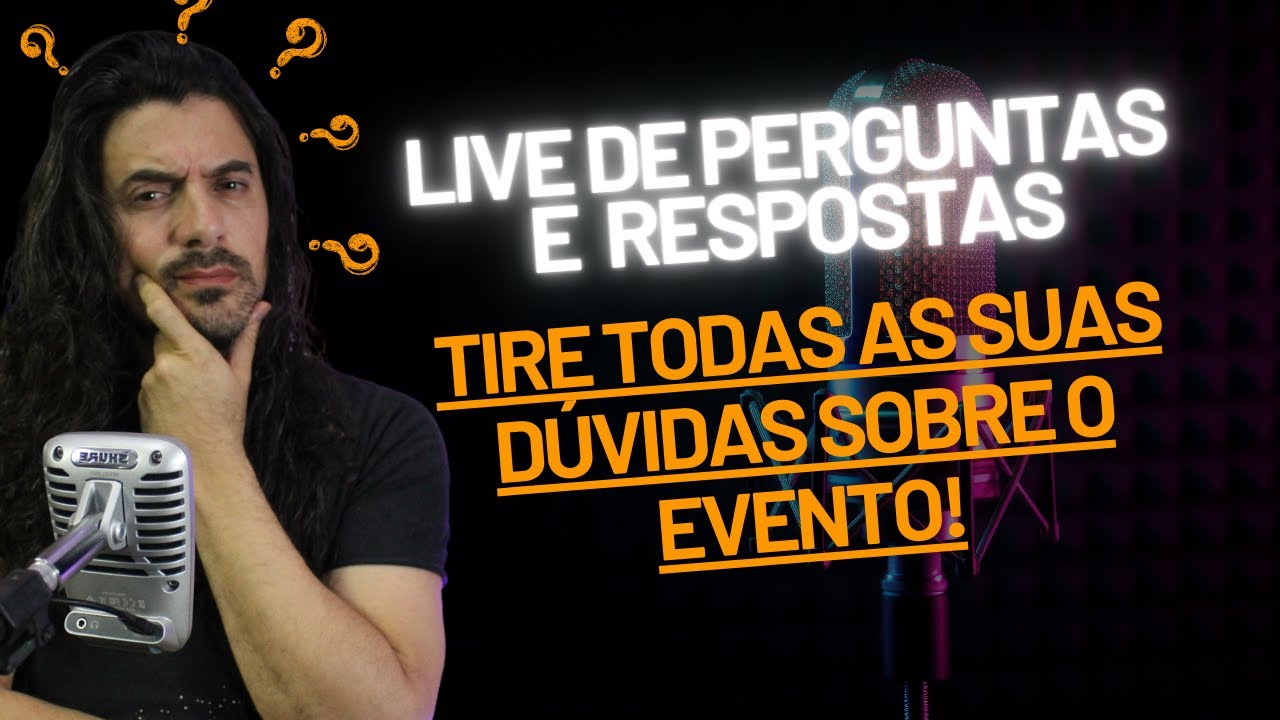 Live de perguntas e respostas - A Chave da Revolução Vocal - YouTube