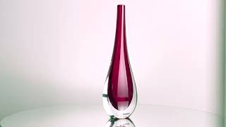Ruby Murano Glass Vase Handmade | STILLA RUBY YourMurano