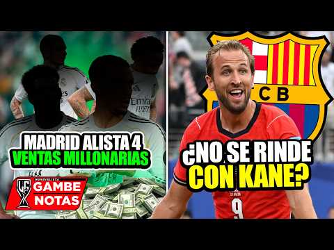 Real Madrid alista 4 ventas millonarias| ¿Barça no se rinde con Harry Kane?| Diomande elige equipo
