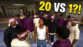 Download lagu CJ vs 20 BALLAS… INSIDE ONE BOXING RING?! 😳 | GTA San Andreas #GTASanAndreas #GTASA #GTAExperiments