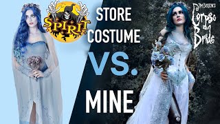 Spirit Halloween VS. My Corpse Bride Costume | Review   Build