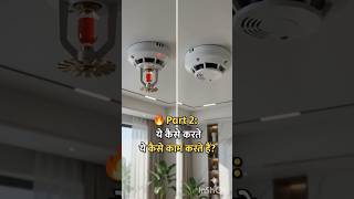 Fire 🔥sensor vs smoke detector Part 2 l #sensors l #electronics l #science l #shorts l #led l #techl