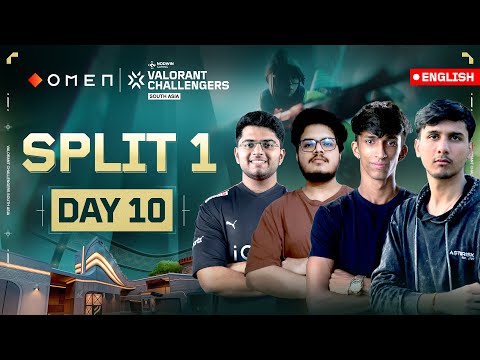 [EN] OMEN VALORANT Challengers South Asia 2025 Split 1 - Day 10