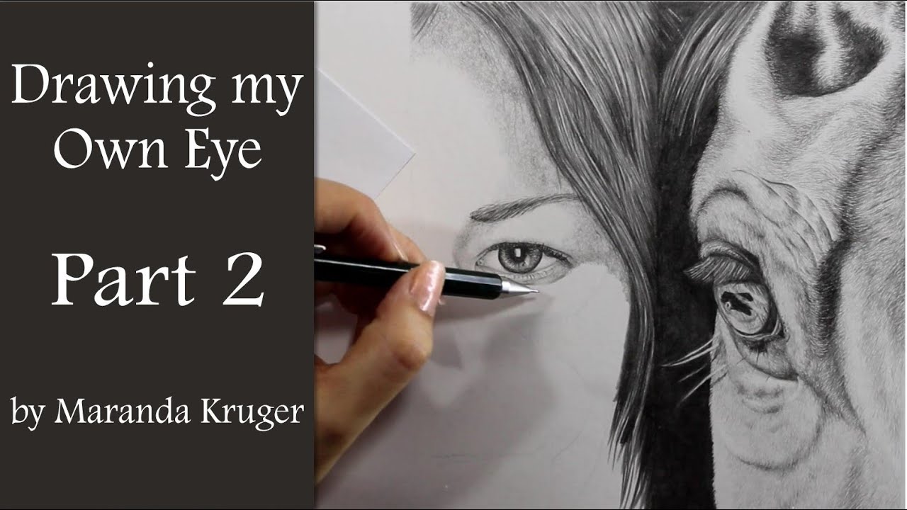 Drawing My Own Eye - YouTube