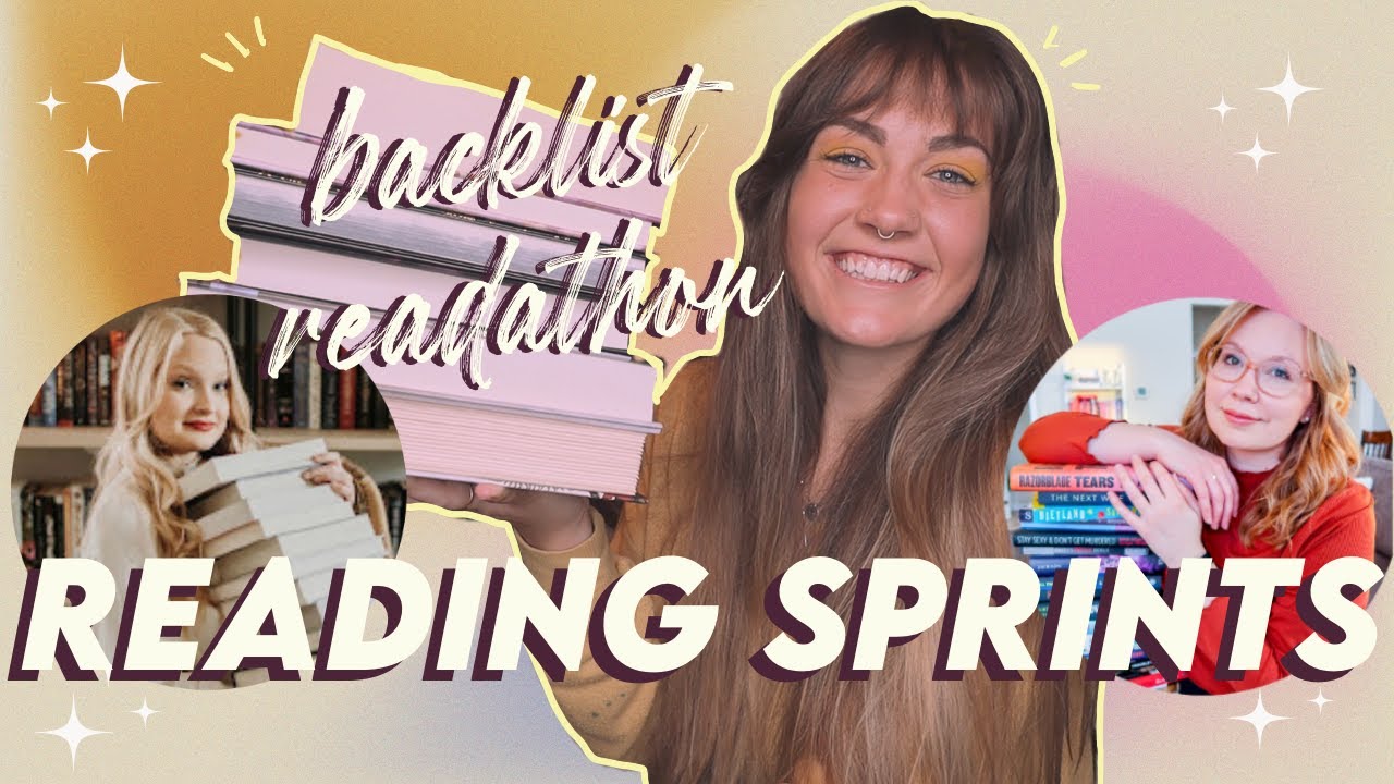 Backlist Readathon READING SPRINTS✨📖