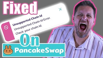 Unsupported Chain ID Error Solved | Fast & Simple PancakeSwap Error Fix