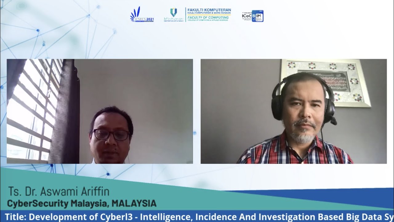 CyberI3 - Intelligence, Incidence & Investigation Based Big Data System (24 Aug 2021- UMP Computing)