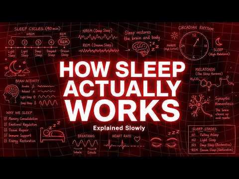 Every Confusing Thing About How Sleep Actually Works Explained Slowly (For Sleep)