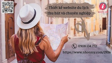 Thiết kế website du lịch thu hút và chuyên nghiệp | Nhơn Mỹ