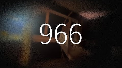 966 (An SCP Film)