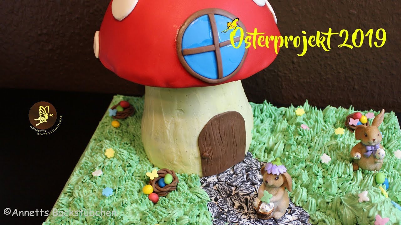 Ostertorte - Osterprojekt 2019 #01 [Tortendekoration - Motivtorte]
