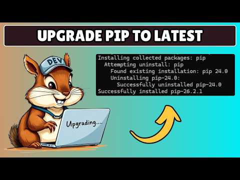 How to Upgrade PIP for Python to Latest Version on Windows