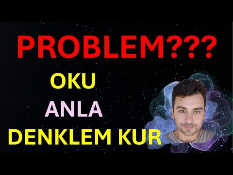 BU Videodan sonra NO PROBLEM. Yks problem mantığı nedir? nasıl yaklaşmalıyız.