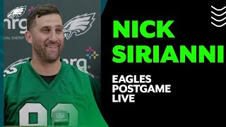 Nick Sirianni after the Eagles' win over Carson Wentz & the Commanders | Eagles Postgame Live
