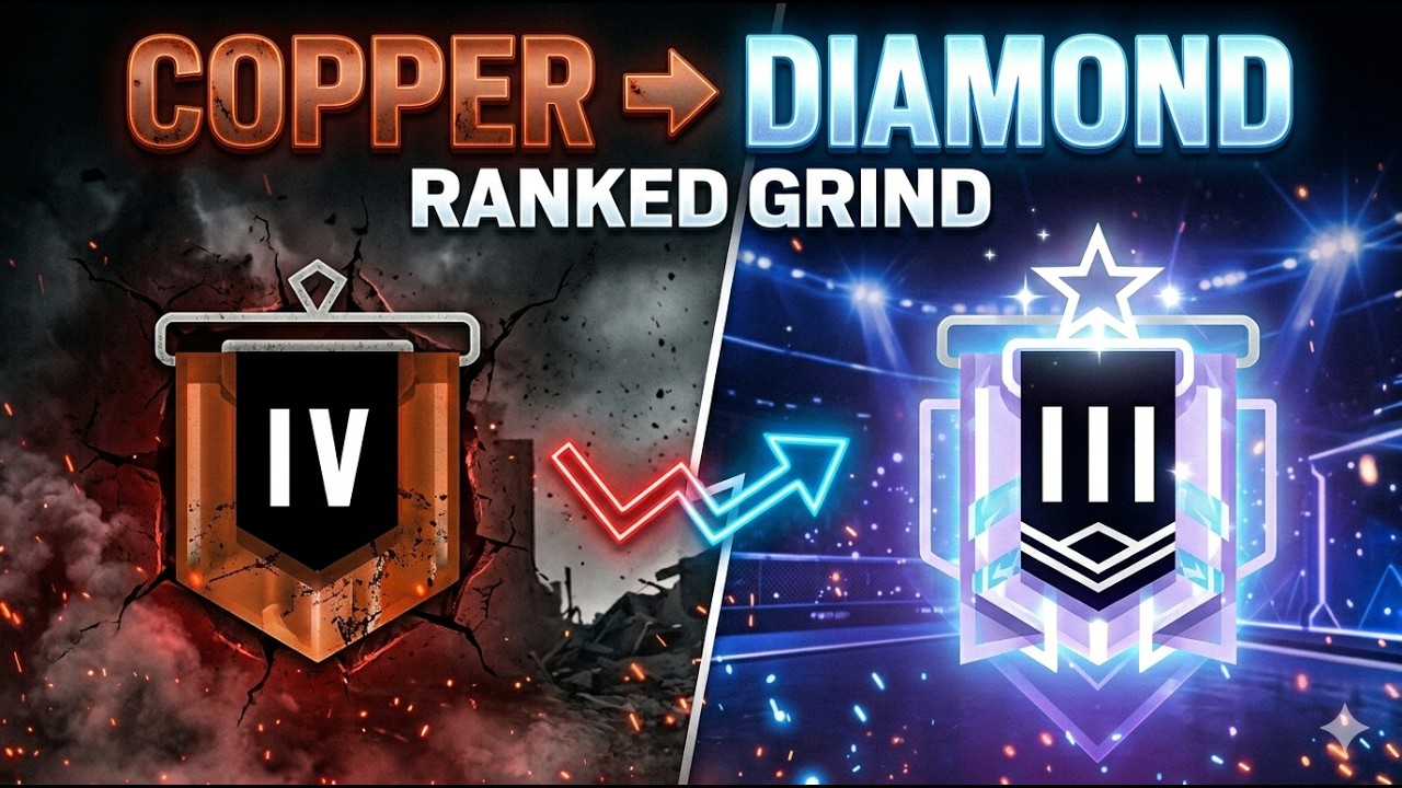 Dimond Ranked R6 Copper to Diamond | R6 Ranked - YouTube