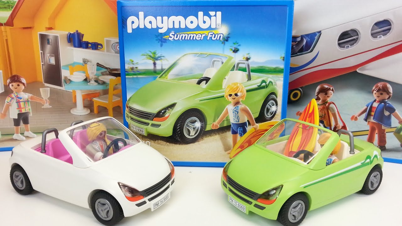 Playmobil Surf Roadster Cabrio auspacken seratus1 deutsch Summer Fun