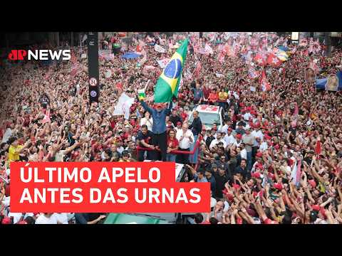 Lula ends campaign with crowd on Avenida Paulista on the eve of the runoff election