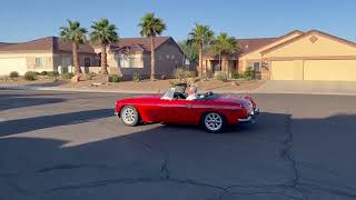 1970 MGB Cold Start 1