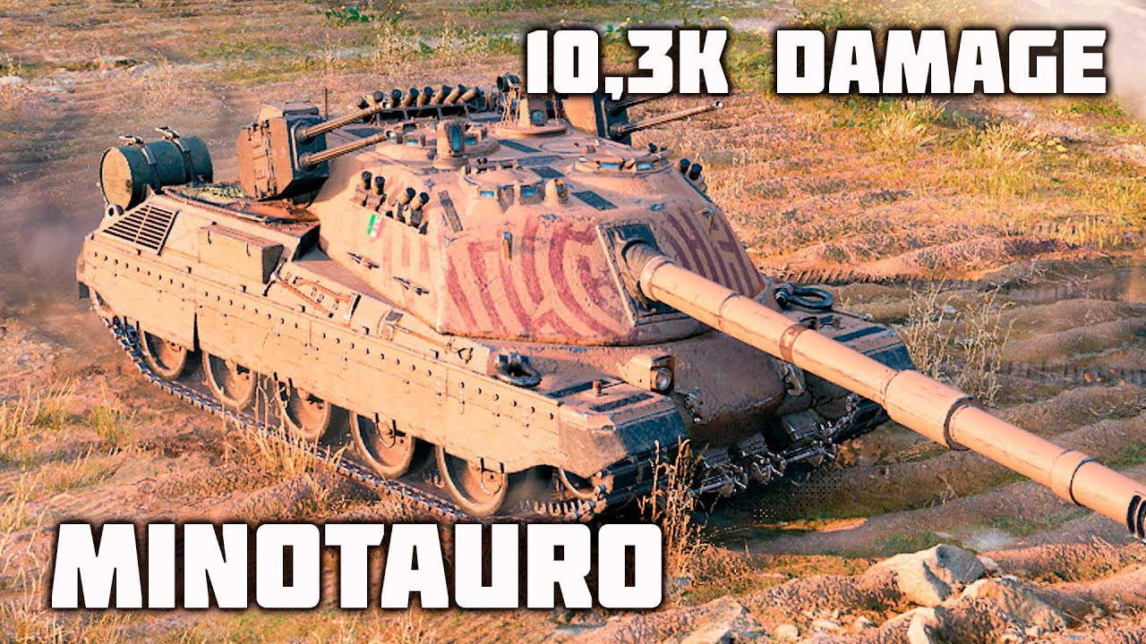 Minotauro WoT – 3Kills, 10,3K Damage