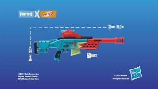 Nerf Fortnite Storm Scout Dart Blaster