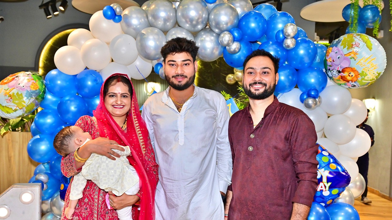 First BIRTHDAY of Kairav 🎂 GRAND CELEBRATIONS 🎉