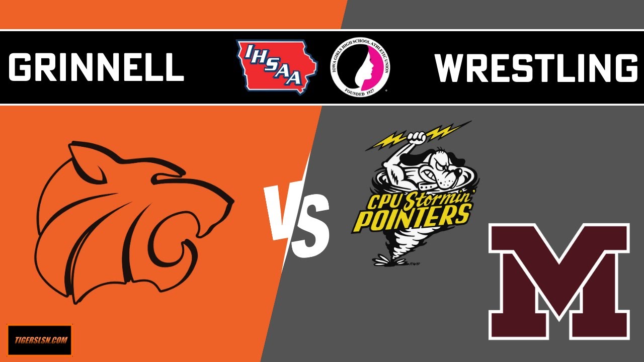 Grinnell Varsity Wrestling, Boys and Girls vs. Center PointUrbana